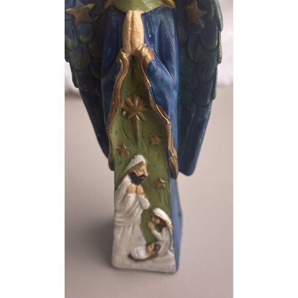 Christmas Baby Jesus With Mary Joseph With Holy Angel Holy Family Ornament - Picture 8 of 12